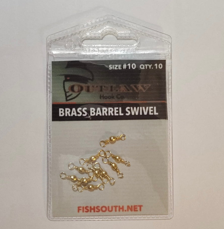 BRASS BARREL SWIVEL