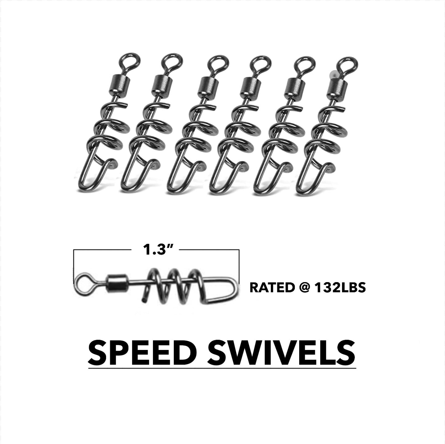 S.T.S 3/0 SPEED SWIVELS