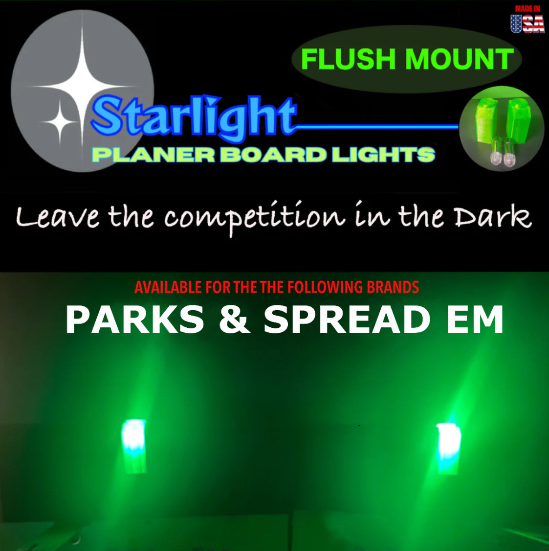 FLUSH MOUNT PLANER BOARD LIGHTS