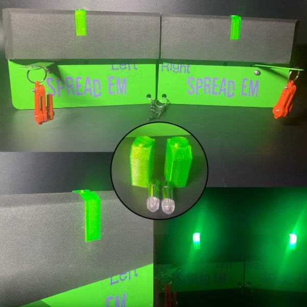 FLUSH MOUNT PLANER BOARD LIGHTS