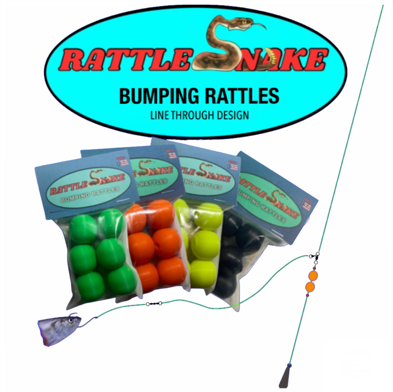 RATTLESNAKE BUMPING RATTLES