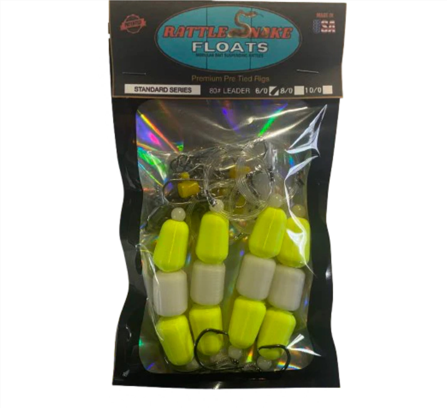PRE TIED STANDARD RATTLESNAKE RIGS