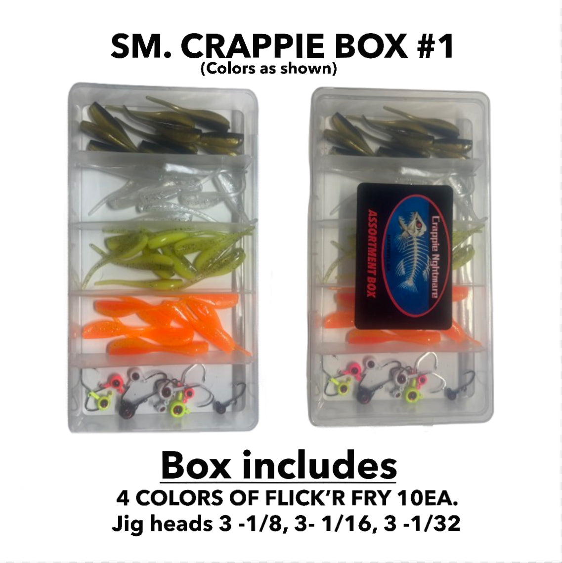 SMALL CRAPPIE ASSORTMENT BOX