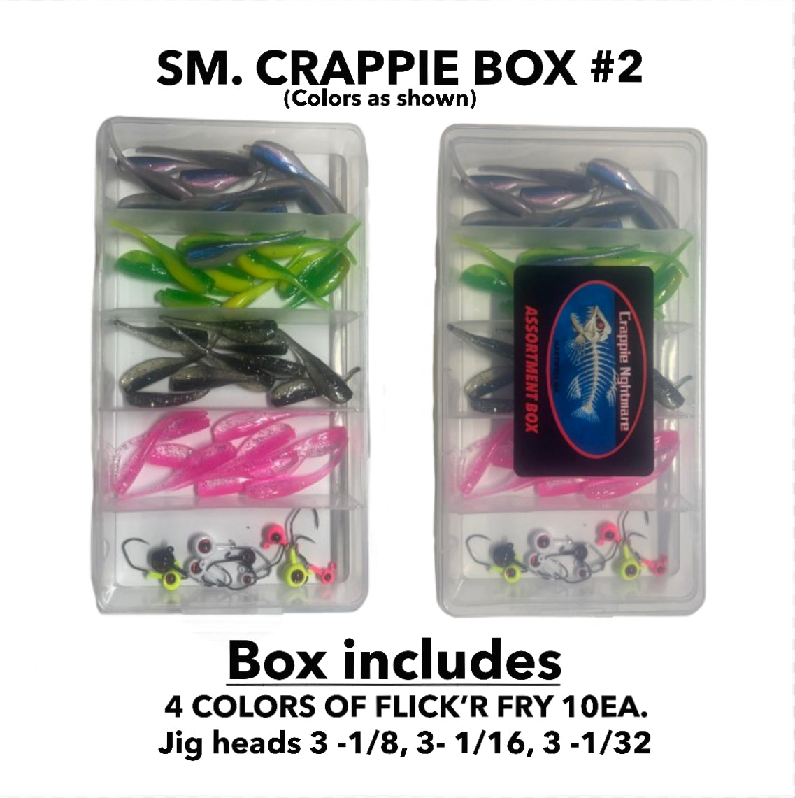 SMALL CRAPPIE ASSORTMENT BOX