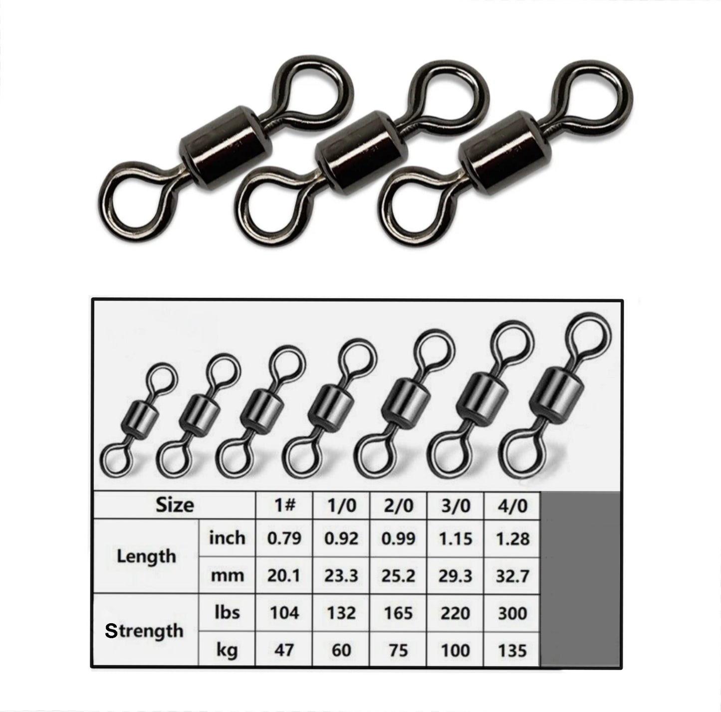 S.T.S BARREL SWIVELS