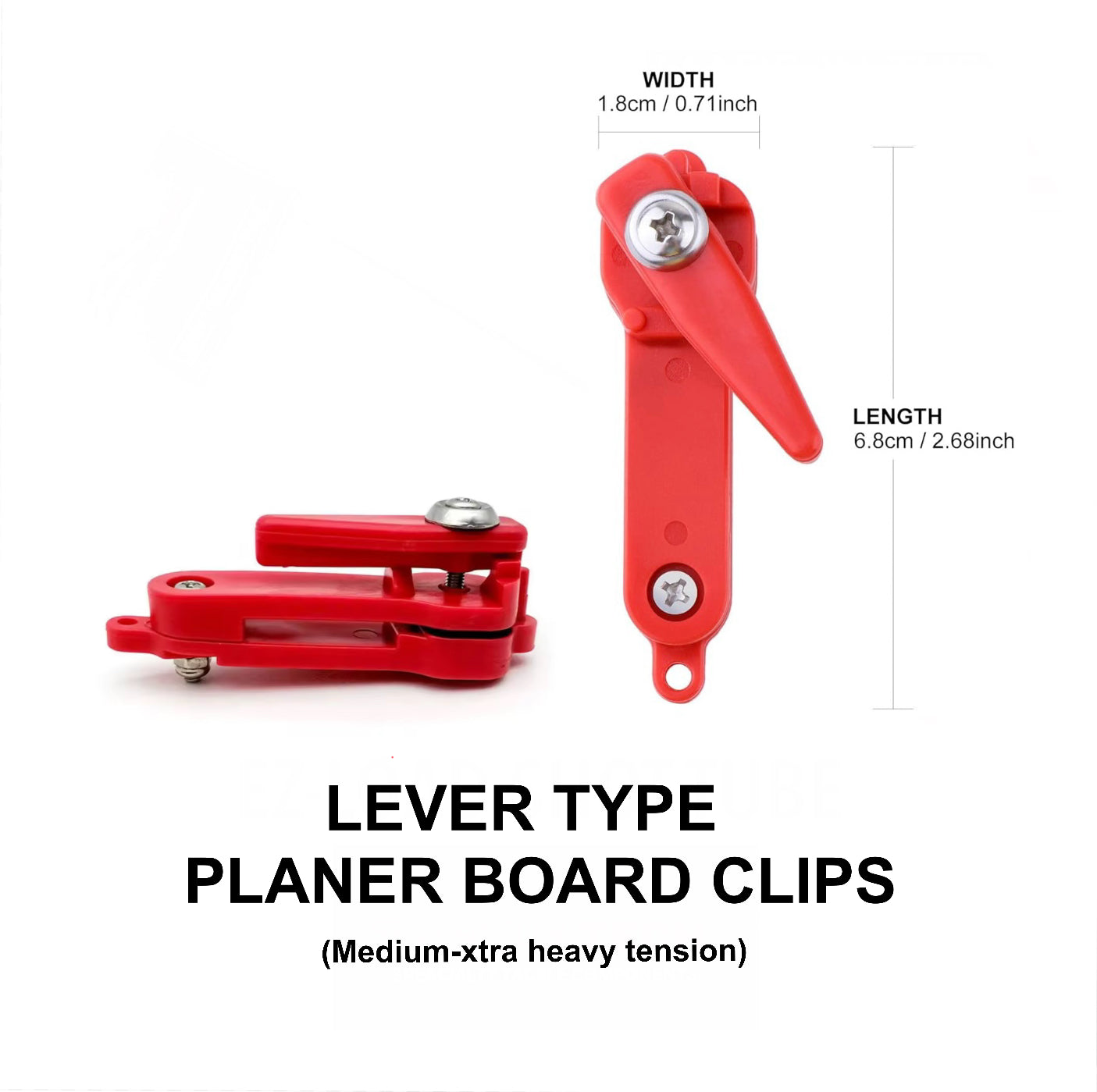 PLANER BOARD CLIPS (lever type)