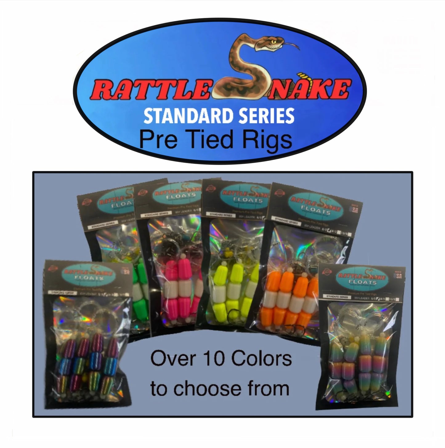 PRE TIED STANDARD RATTLESNAKE RIGS
