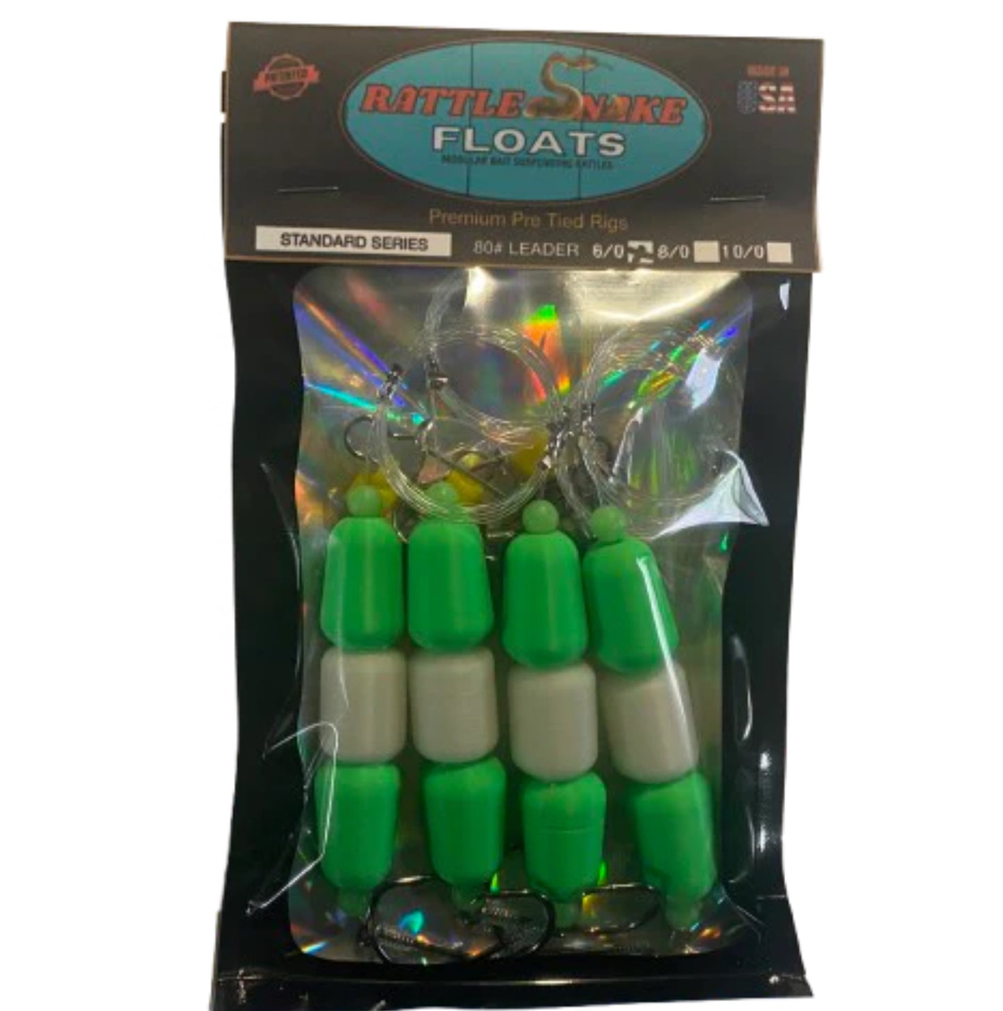 PRE TIED STANDARD RATTLESNAKE RIGS