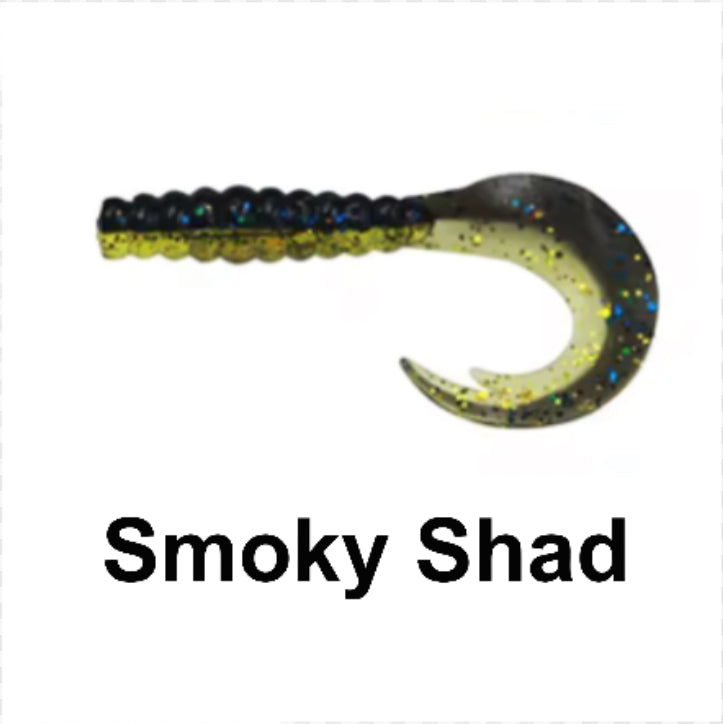 C.N 2” CURLY TAIL GRUBS