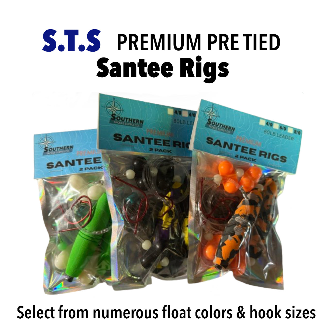 E.V.A Pre-Tied SANTEE RIGS