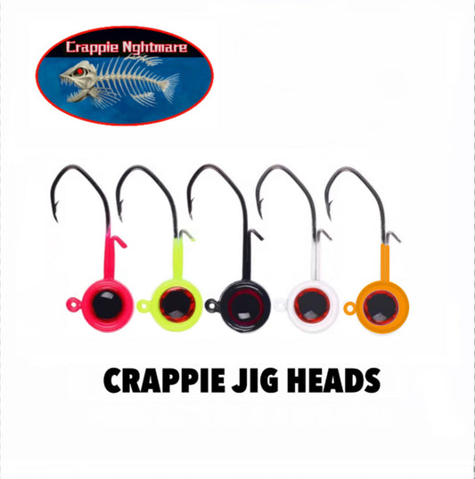 C.N 3-D CRAPPIE JIG HEADS