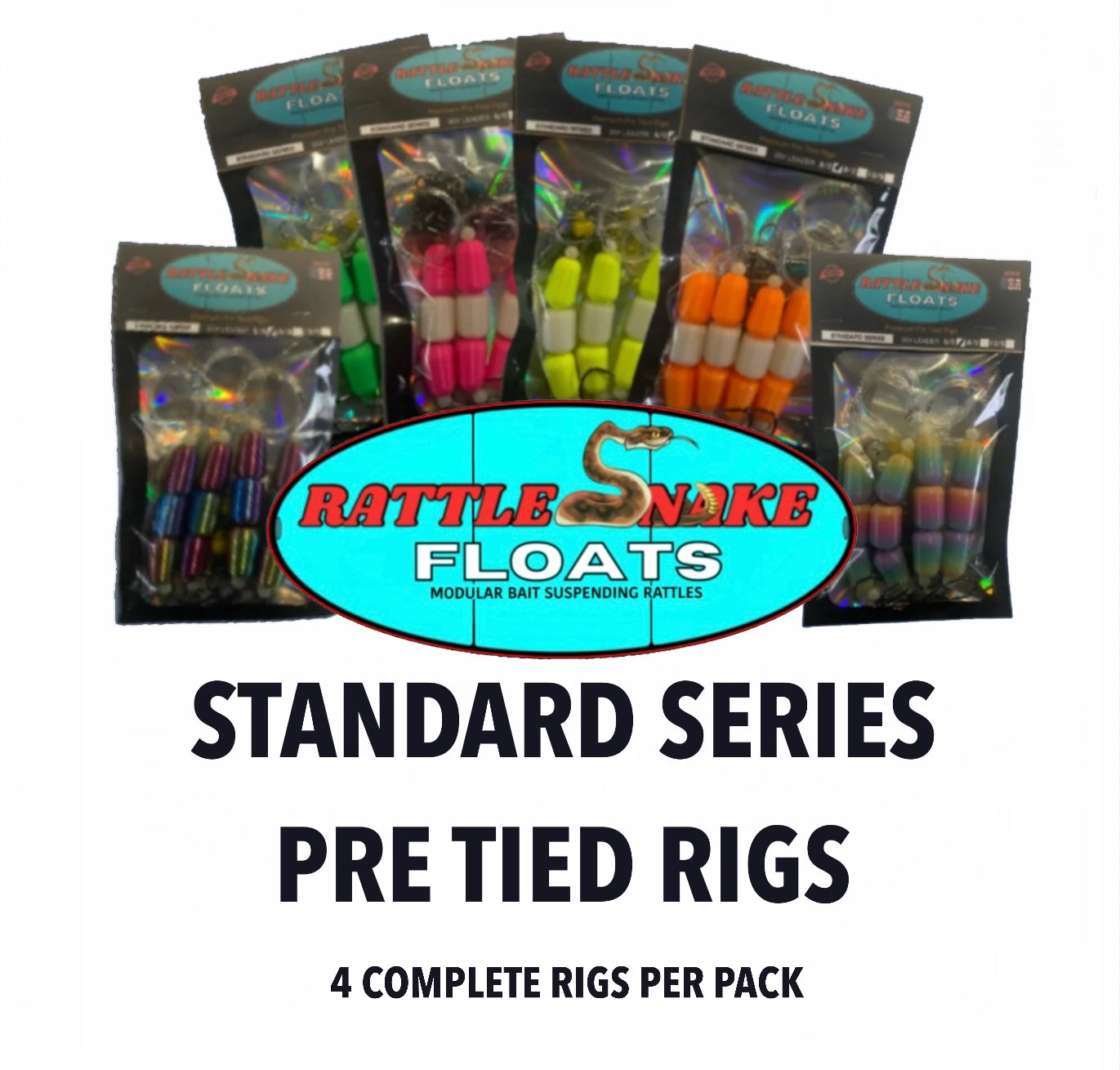 PRE TIED STANDARD RATTLESNAKE RIGS