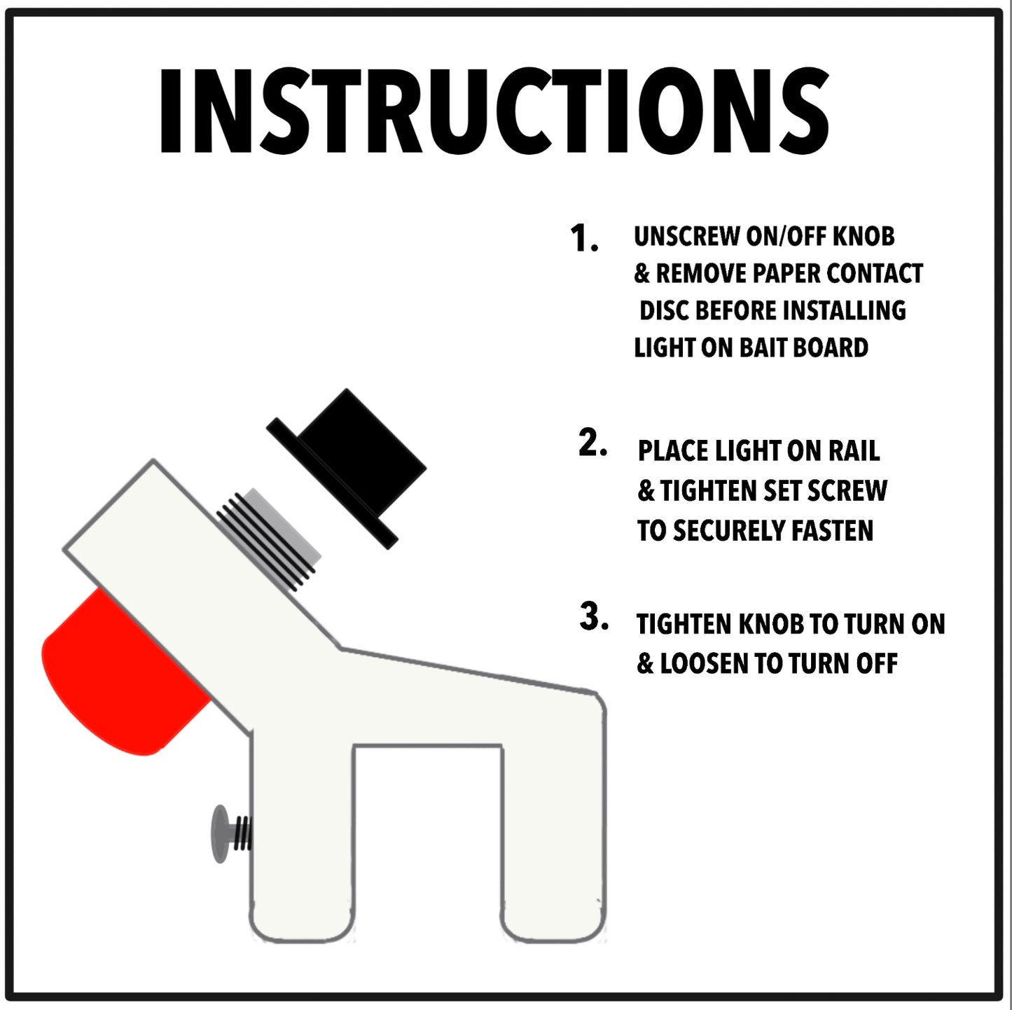 BAIT BOARD LIGHTS