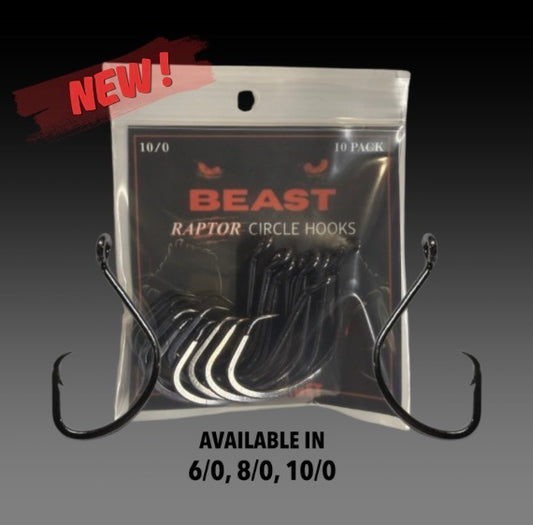 BEAST RAPTOR CIRCLE HOOKS