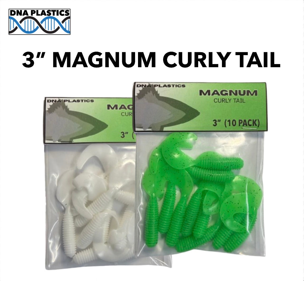 3” MAGNUM CURLY TAIL