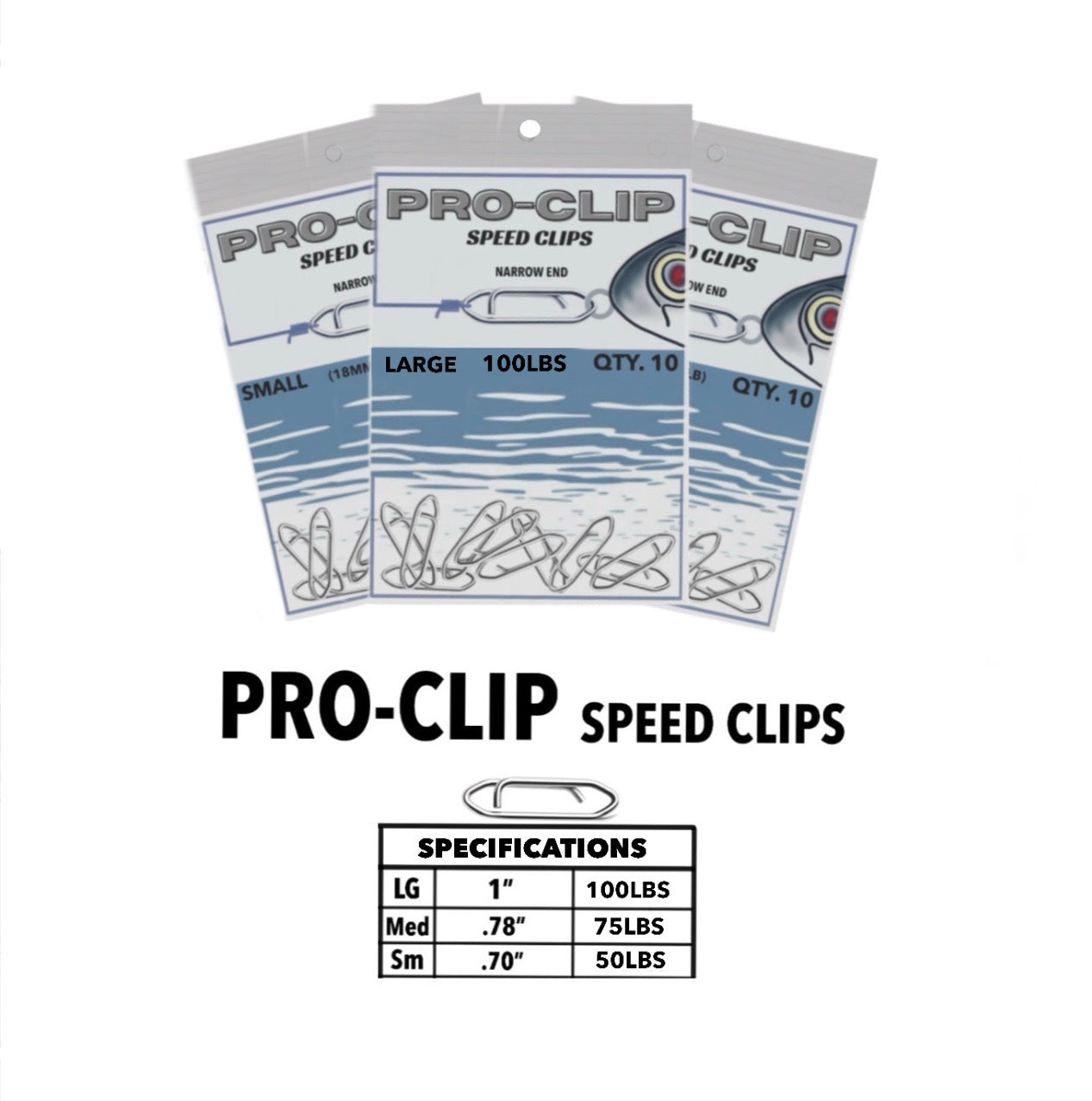 PRO-CLIP SPEED CLIPS